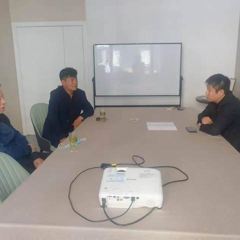 新疆分公司团体重要客户部吴铁牛总一行拜访合翔经纪公司