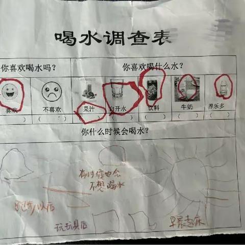 盛世家园幼儿园小班生活活动——我们一起来喝水吧……