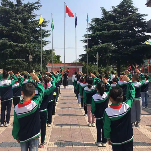 辉煌映时代 筑梦兴中华——普集街道办北营中心小学庆祝中华人民共和国成立75周年主题活动