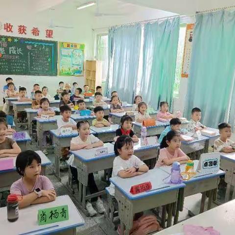 【习惯养成】一规一矩养正气，一言一行促成长 ----贾村小学一年级常规教育风采展示