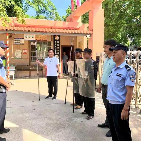 东方市第九小学——反恐防爆，守护校园演练活动