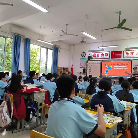 柳州市35中与鹿鸣中学联合教研活动纪实