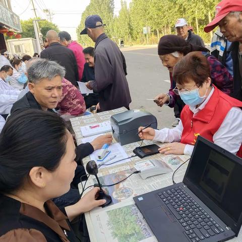 免费体检“惠民生、暖心守护”夕阳红—— 董家街道三官庙村