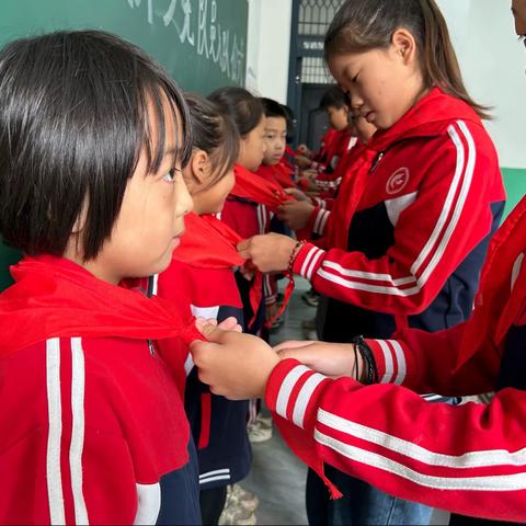 红领巾 我为你自豪——肥乡镇后翟固小学第二批新少先队员入队仪式