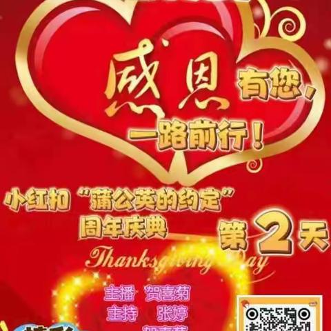 小红扣蒲公英的约定年庆第二天