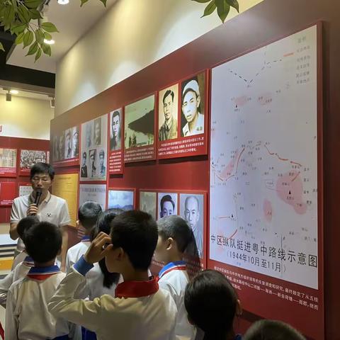 百年党史铸信仰 红色火种撒心田 ——镇南小学“海扬班”组织开展学党史研学活动