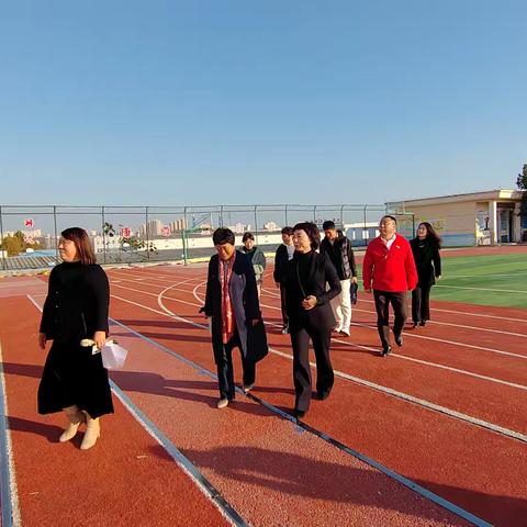 “展多彩社团，育幸福校园”——缪庄小学迎接海港区教体局社团活动检查