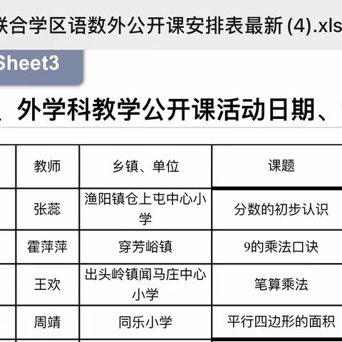 教学大比武，精彩满课堂——第五联合学区开展“数学教学大比武”活动