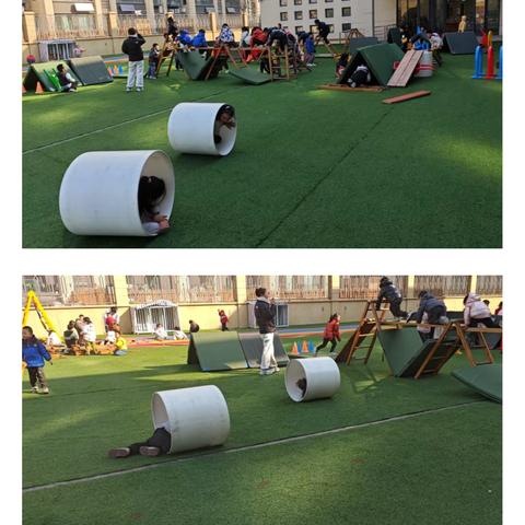 “筒”你探索——鱼邱湖街道中心幼儿园如意府分园大一班户外游戏故事