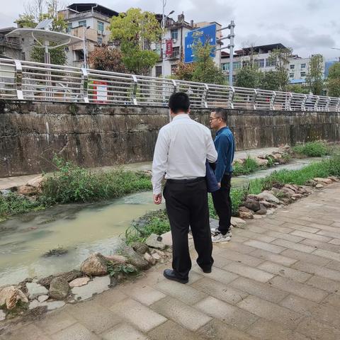 瀚仙镇：与城关乡上下游联动，开展河长制工作