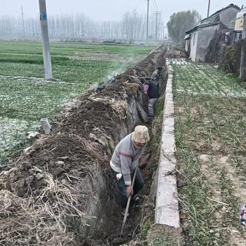 【新时代文明实践 铜山在行动】沟渠清理