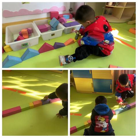 大马路——鱼邱湖街道中心幼儿园如意府分园小托班室内观察