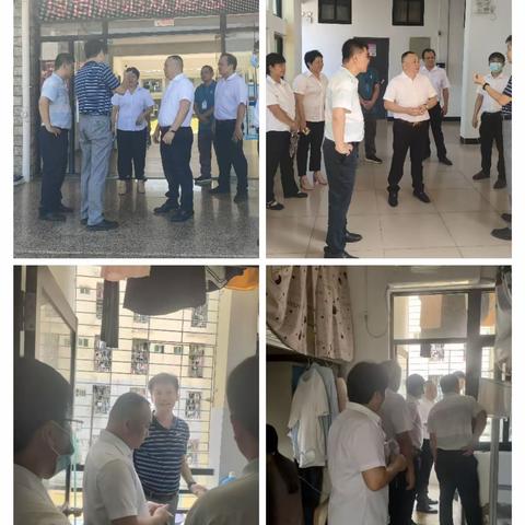 公司领导亲临琼台宿管中心指导工作