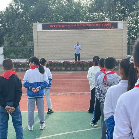 【观鱼学校】牢筑安全线  防范于未然——观鱼学校举行防汛应急演练