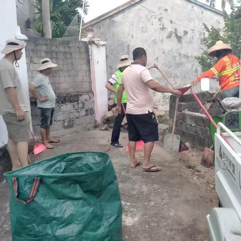 后岭村党总支部开展“爰国卫生运动、环境卫生整治、健康知识宣传”主题党日活动