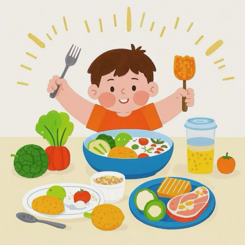 “美食”每刻   伴“幼”成长——新安县石井镇幼儿园一周美食分享