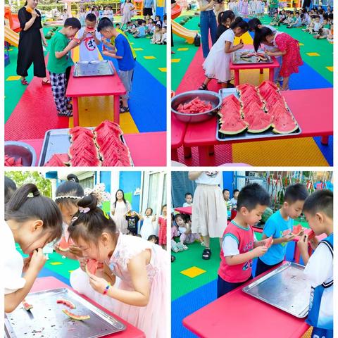 舞线谱艺术幼儿园首届西瓜派对