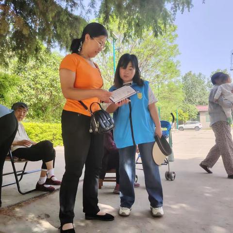 代东社区开展“红蓝行动”—国家安全宣传进社区活动