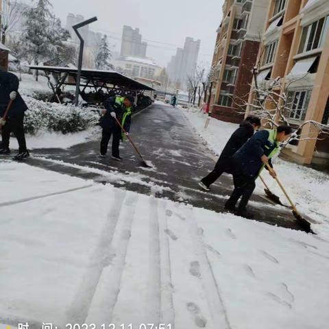 初雪&除雪—济南国振物业管理有限公司