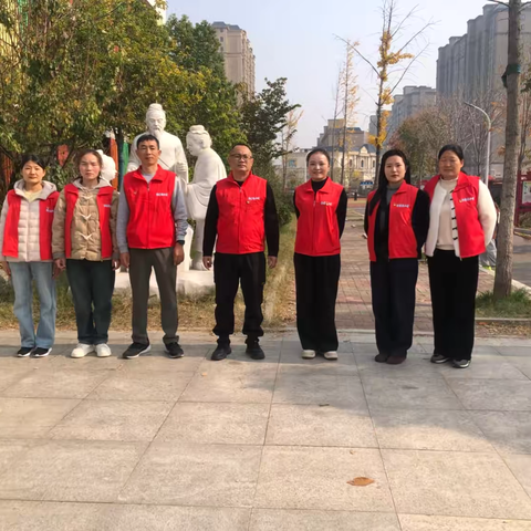 党建引领践初心 志愿清扫美校园 ——鄢陵县海棠路小学党支部第四党小组志愿服务活动纪实