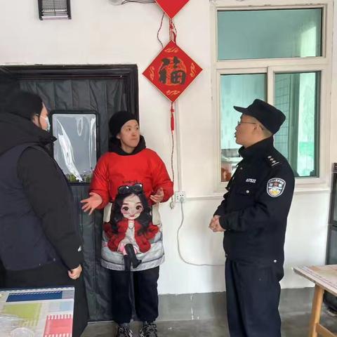 “警格”+“网格”双联动 开展安全生产检查