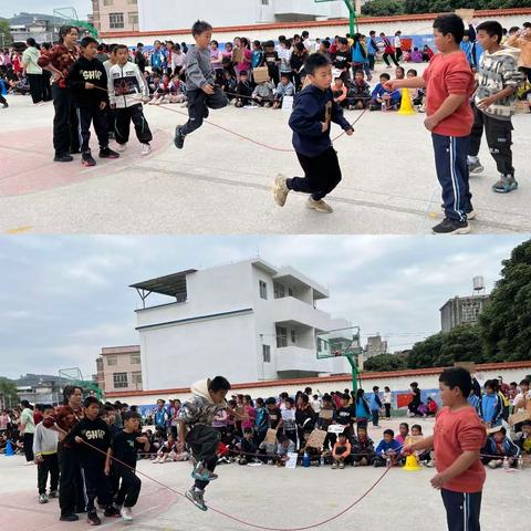 龙腾虎跃迎元旦 ——容县容西镇中心学校“庆元旦·迎新春”暨秋季期趣味运动会活动