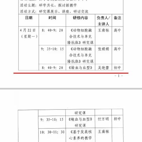 研学共长，探讨新教学——保亭县王南栋生物卓越教师工作室第一次专题研修活动