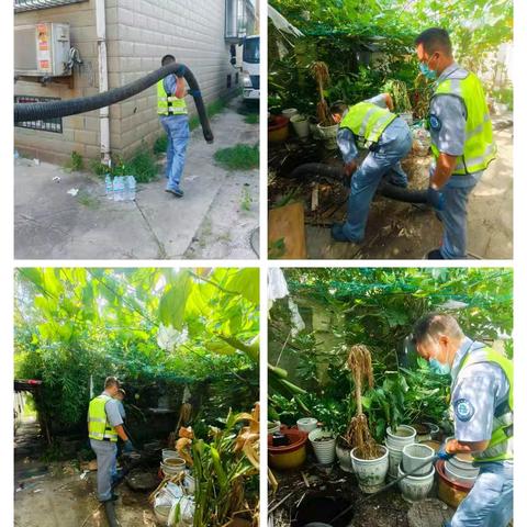 【为民办实事】桃园南社区联合济南市清运服务中心清疏三队高效解决化粪池外溢困扰