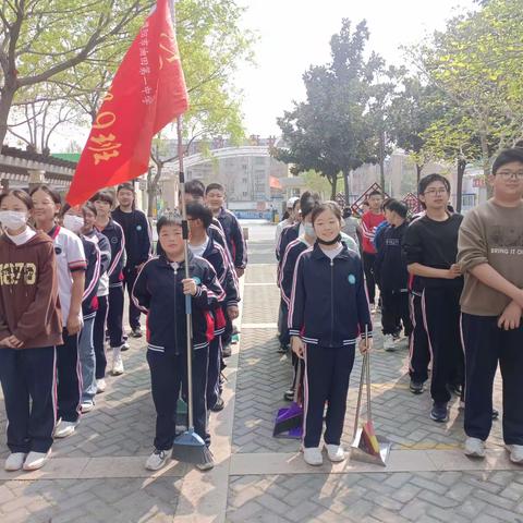 弘扬劳动精神，共创洁净家园——濮阳市油田第一中学清洁志愿服务实践活动