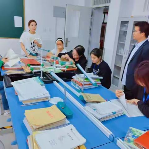 常规检查促发展，砥砺前行谱新篇—鸣山学校小学部教学常规检查纪实