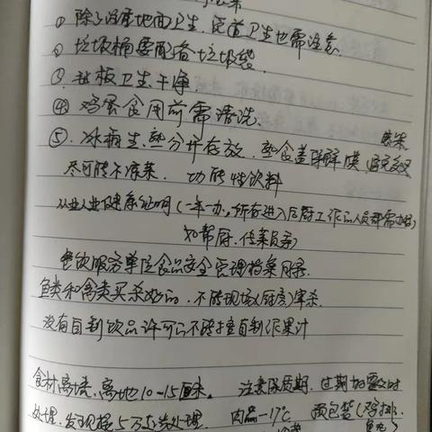 食品安全会议纪要