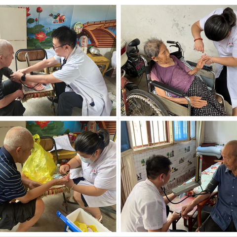 入户义诊送健康 惠民服务暖人心