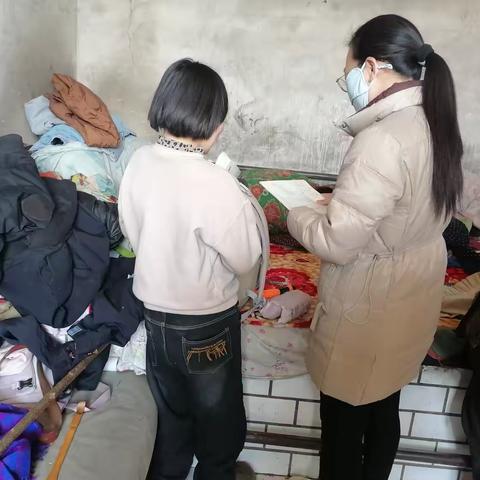 温暖家访行，家校心连心——东郭丹小学寒假家访活动