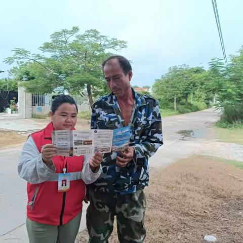 新龙镇新村网格员积极开展反走私宣传，共筑反走私防护网