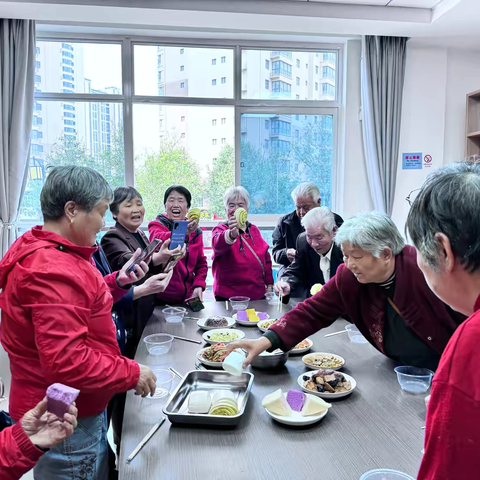 金秋笑语暖重阳 非遗传承敬老情