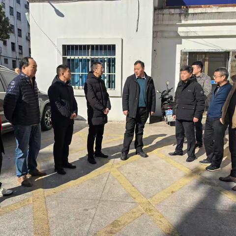 徐建平调研督导挂点片区的安全生产和重点场所隐患排查整治工作