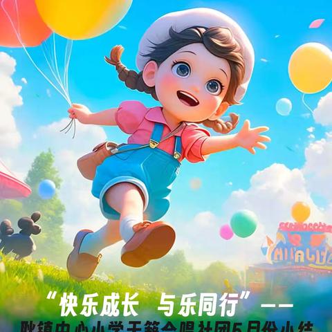 “快乐成长  与乐同行”——耿镇中心小学天籁合唱社团5月份社团活动小结