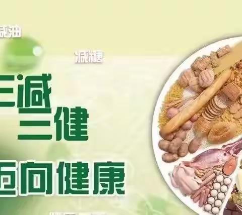 均衡饮食 助力健康丨 减盐减油减糖健康小贴士