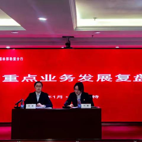 锡盟分行召开个金重点业务发展复盘会（第一轮）