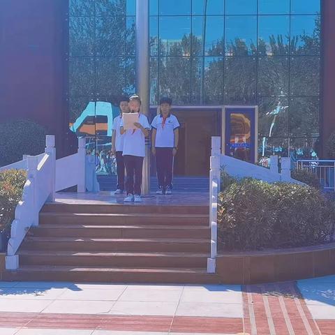 “请党放心，强国有我！”——滨城区第二小学举行第六周“少先队建队日”主题升旗活动