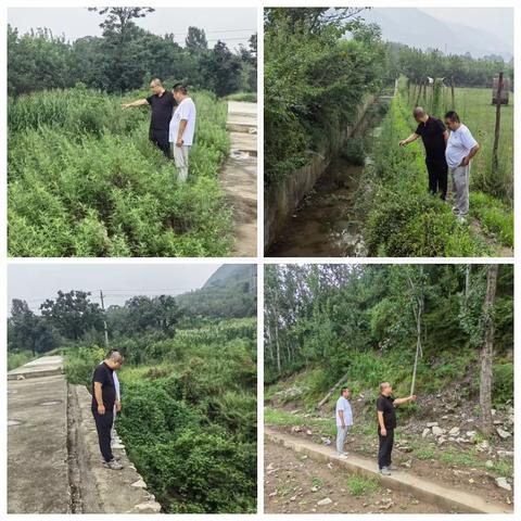 开展渠道雨后巡查 筑牢供水安全防线