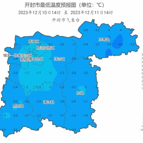 寒潮来袭  温暖相伴——开封市县街幼儿园恶劣天气天气温馨提示