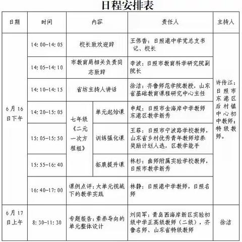 且学且思，且研且行————山东省初中数学数学特级教师工作坊培训纪实