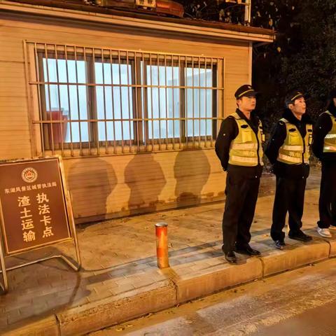 东湖风景区夜间执法情况汇总