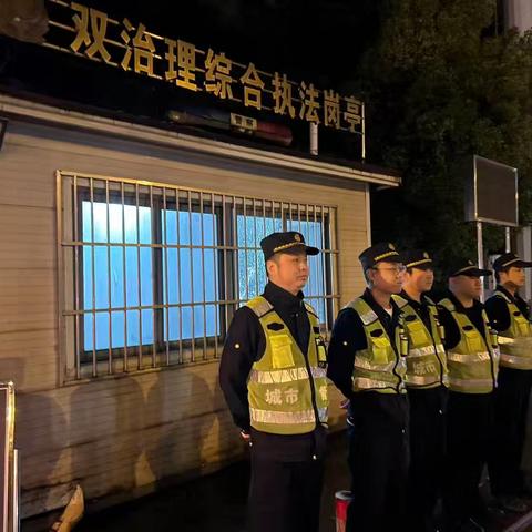 东湖风景区夜间执法情况汇总