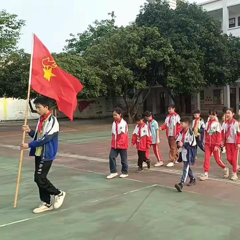 缅怀革命先烈，弘扬爱国主义精神——桂平市木乐镇复全小学2024年清明节祭拜烈士墓活动