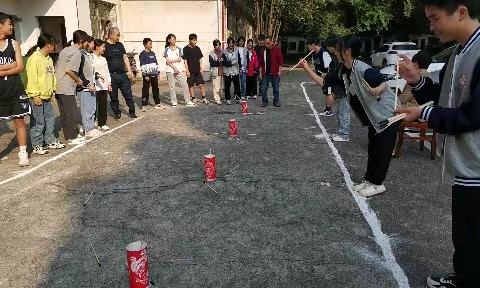 “趣”享运动，“味”青春喝彩！——记聂家桥乡中学九年级趣味闯关活动