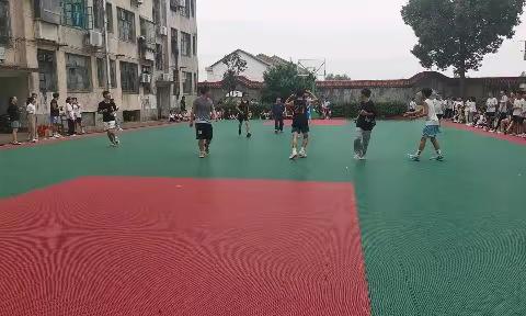 以篮球之名，叙师生之情--聂家桥乡中学师生告别友谊篮球赛