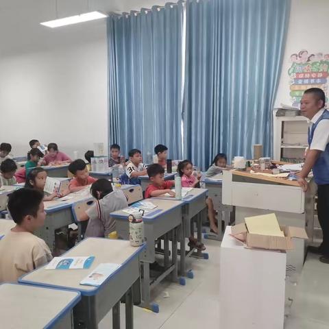 新盈司法所爱心托管站开展未成年法治宣传