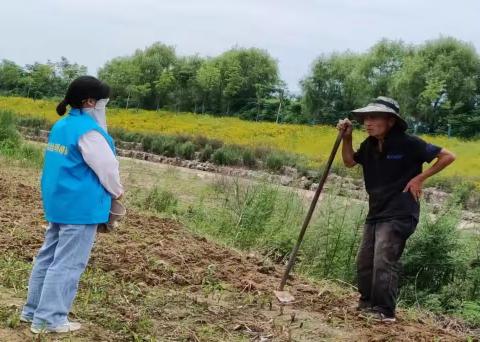 魏寨街道6.8网格员巡河工作动态